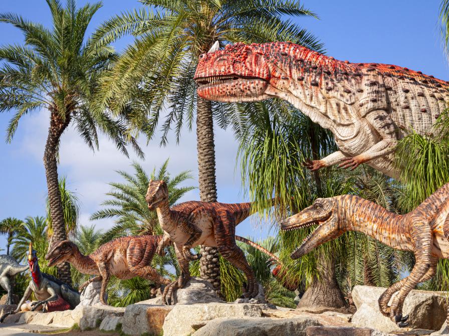 Tegning af dinosaurer