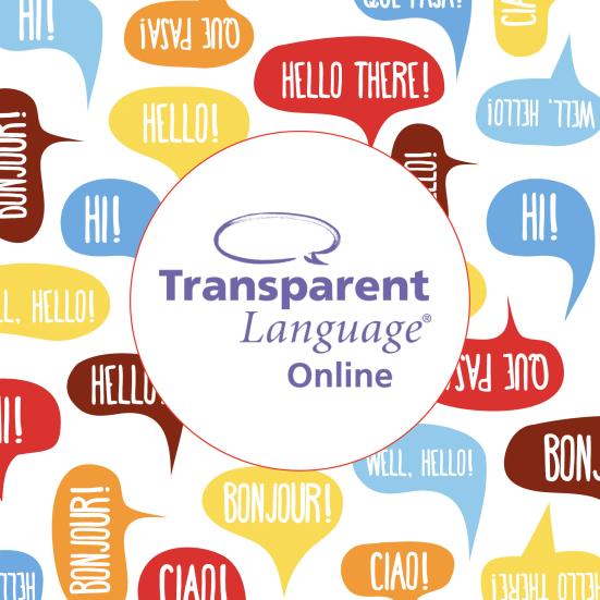 Logo for Transparent Language Online